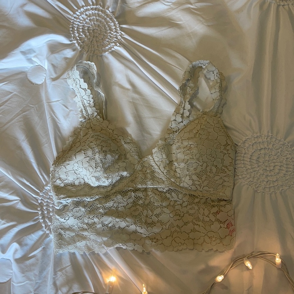White Lace Bralette